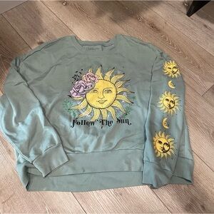 Rebellious One Sun and Moon Sage Sweatshirt